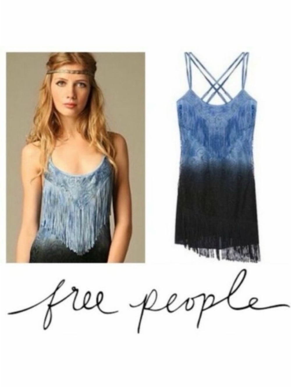 Free People - Vintage Fringe Dress